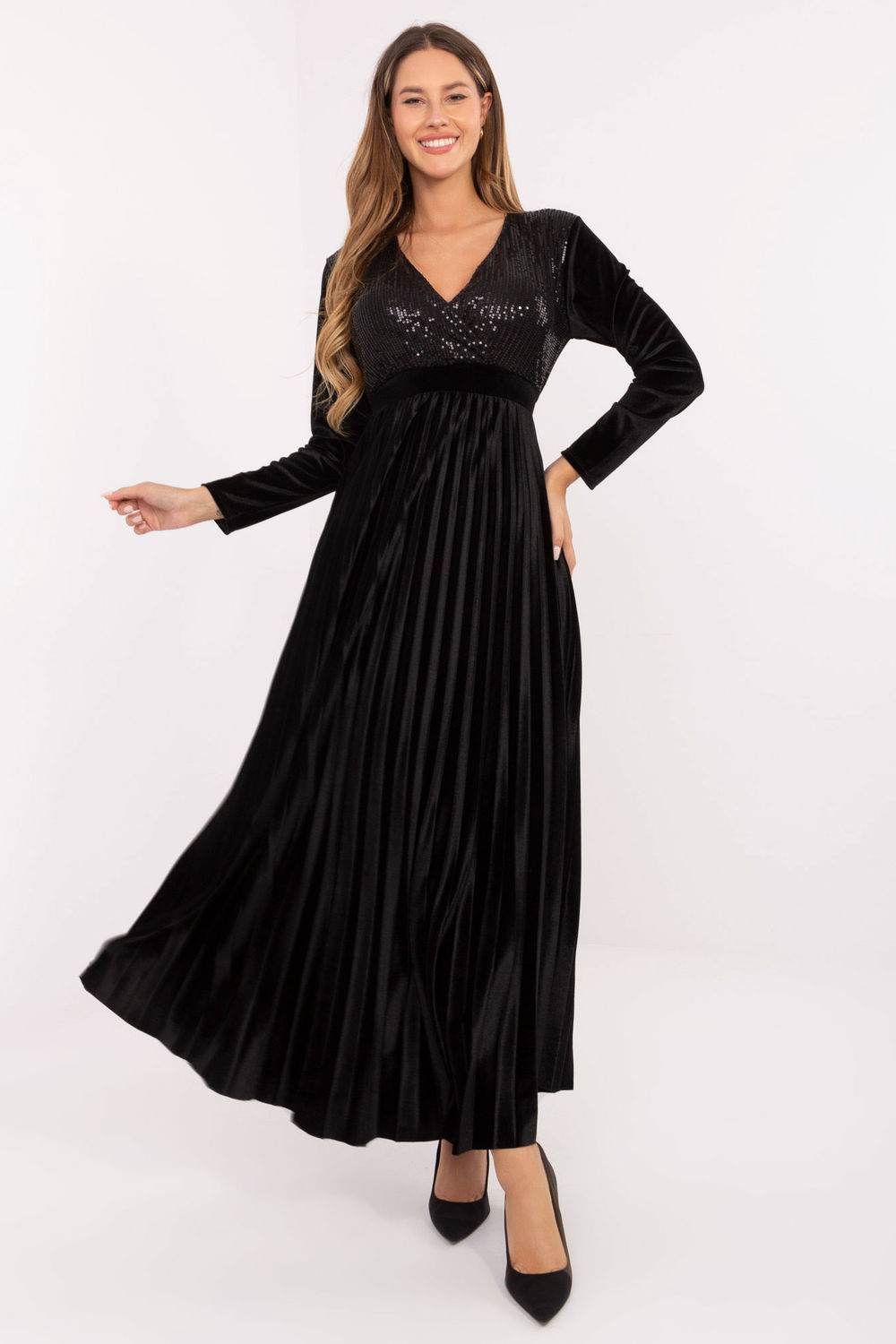 Image of Robe longue noire