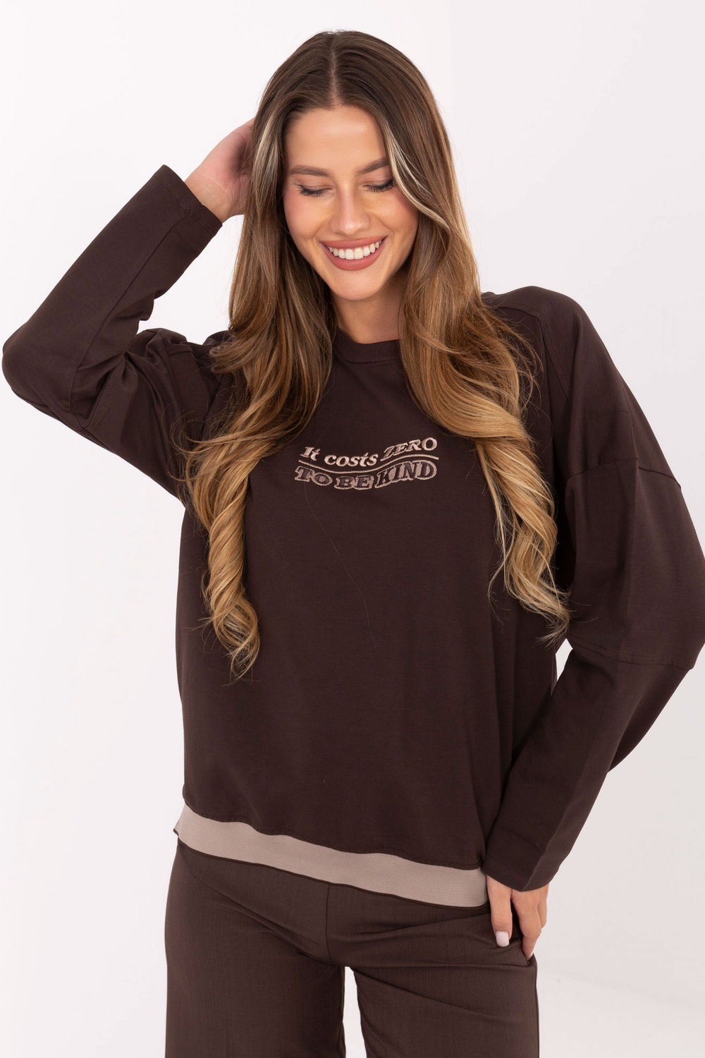 Image of Sweatshirt brun