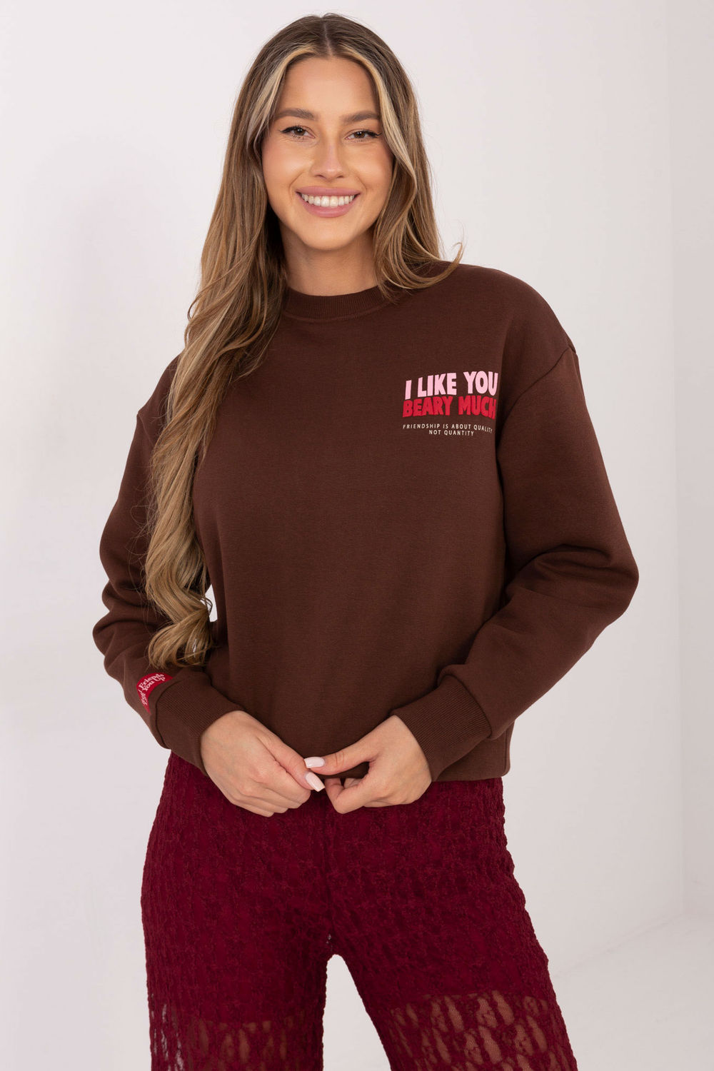 Image of Sweatshirt brun