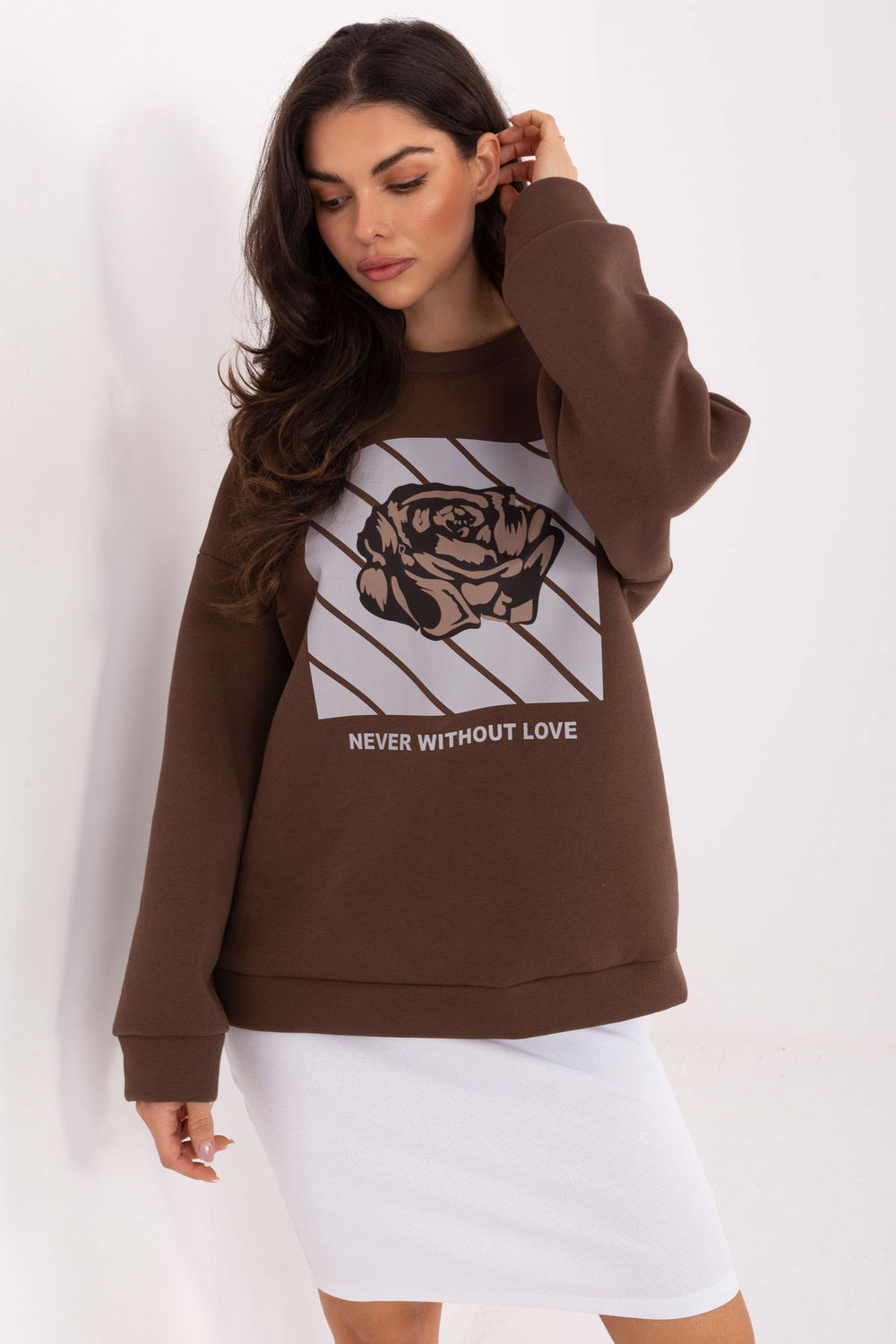 Image of Sweatshirt brun