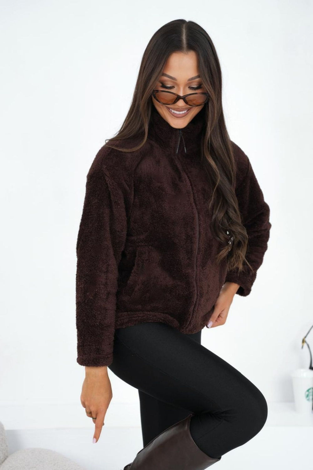 Image of Sweatshirt brun