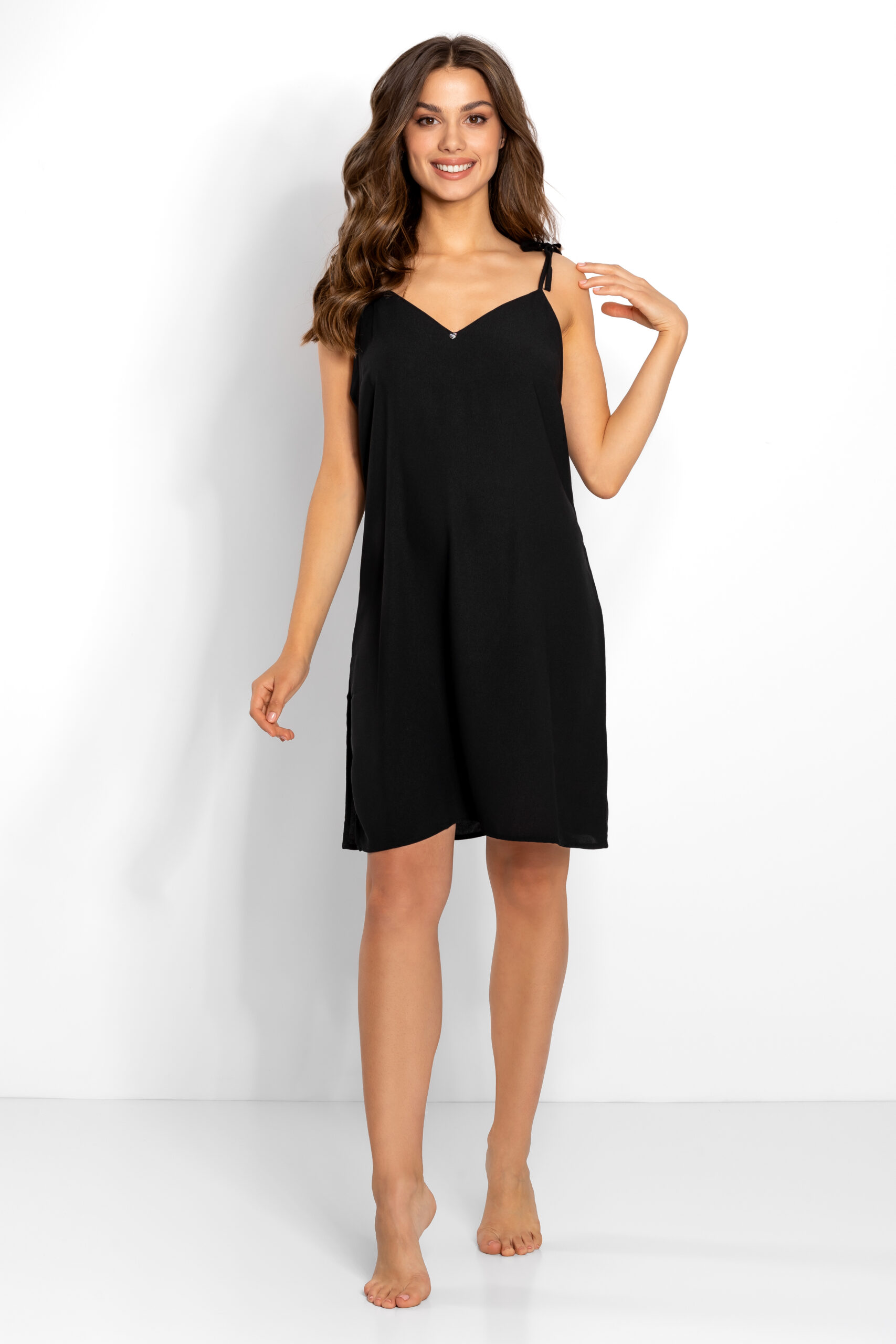 Image of Chemise de nuit noire