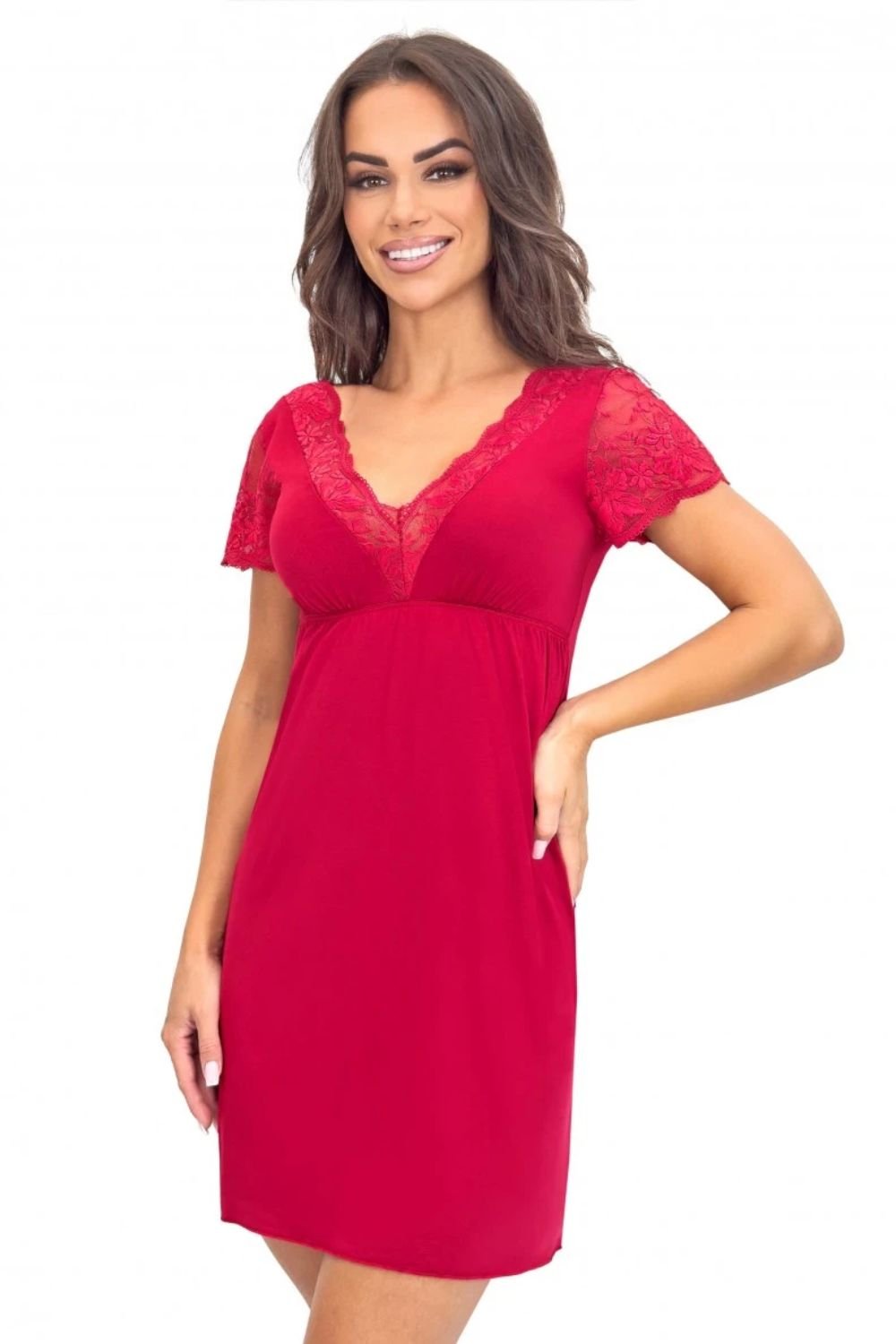 Image of Chemise de nuit rouge