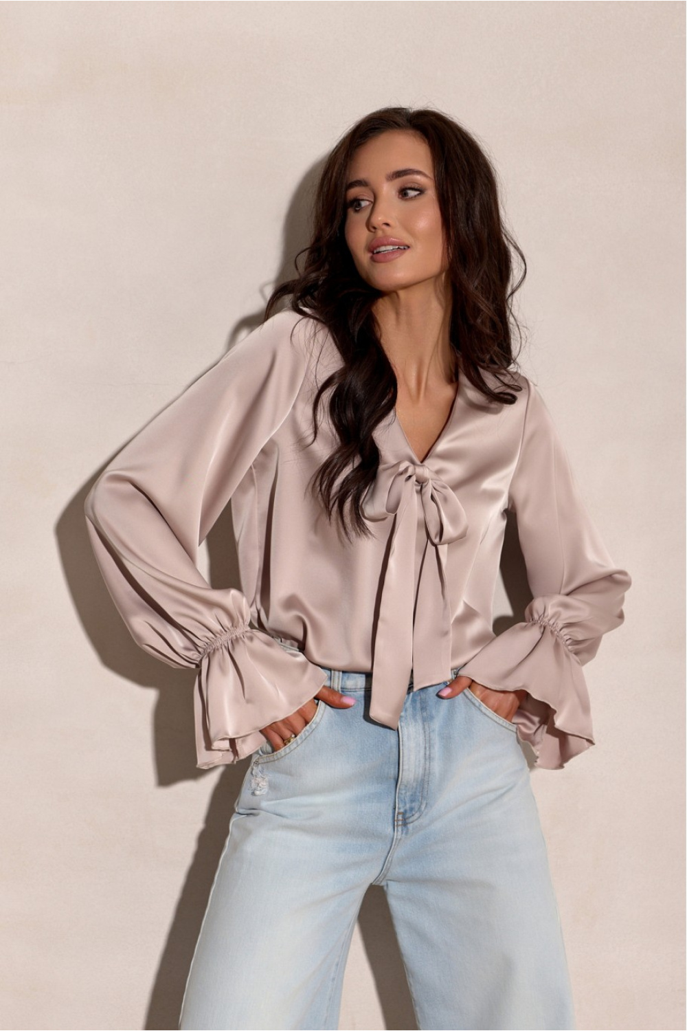 Image of Chemisier beige