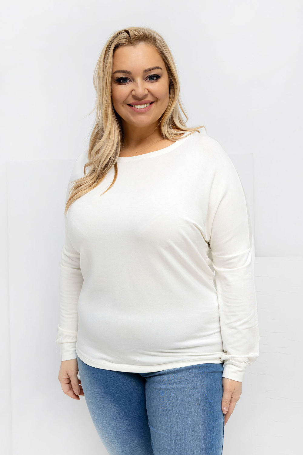 Image of Chemisier grande taille beige
