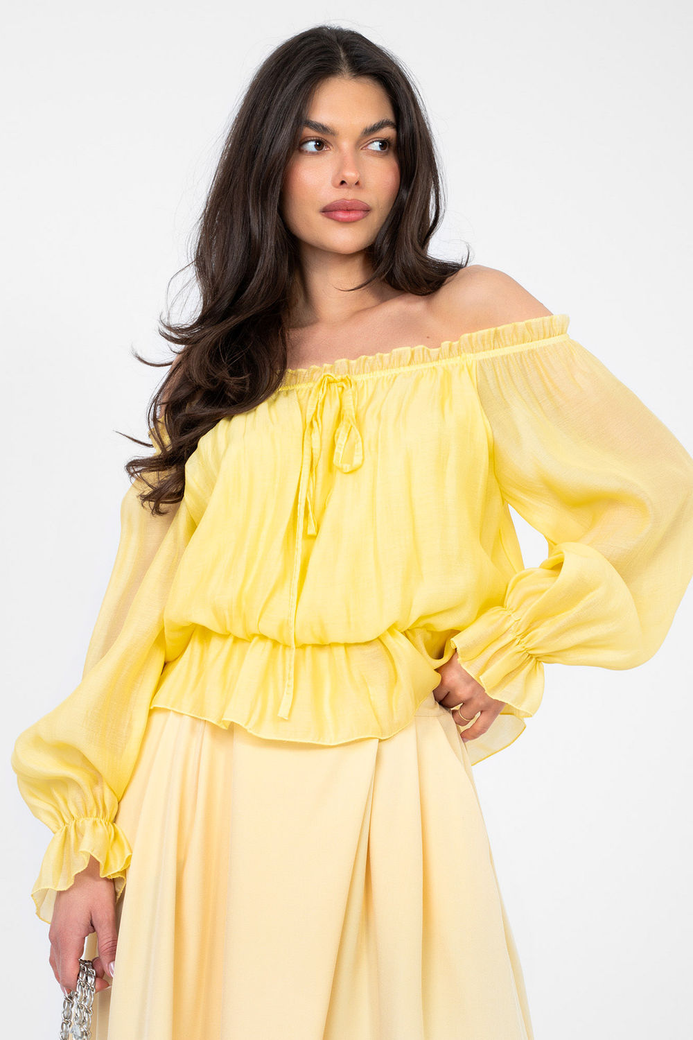 Image of Chemisier jaune