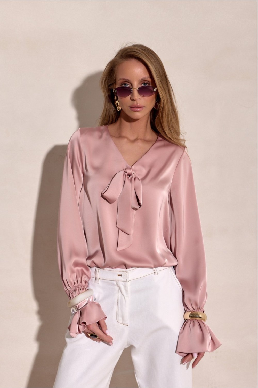 Image of Chemisier rosé