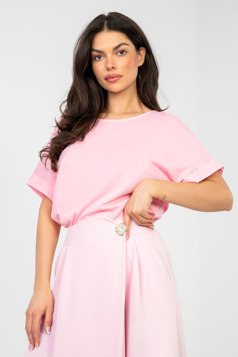 Image of Chemisier rosé