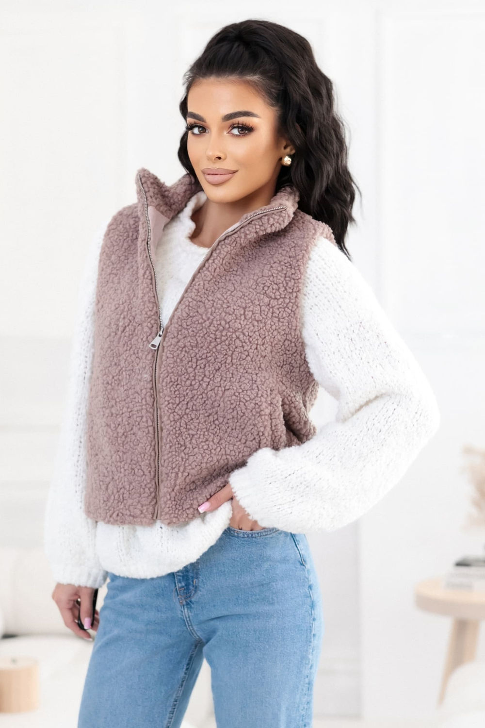 Image of Gilet beige