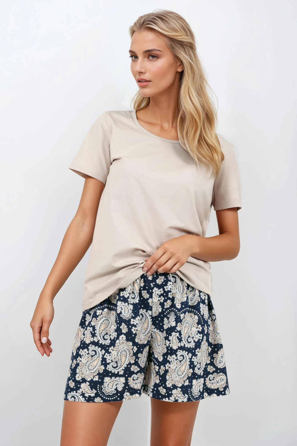 Image of Pyjama bleu marine