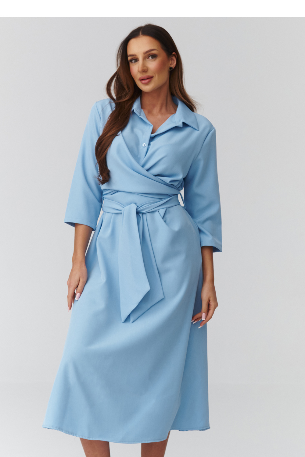Image of Robe de jour bleue