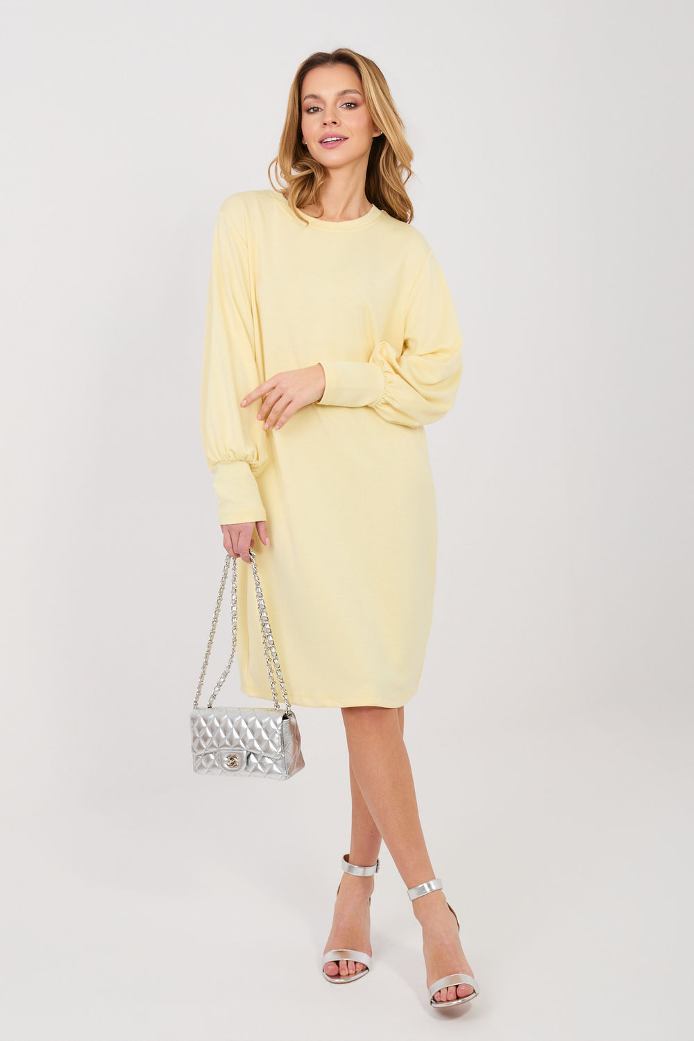 Image of Robe de jour jaune