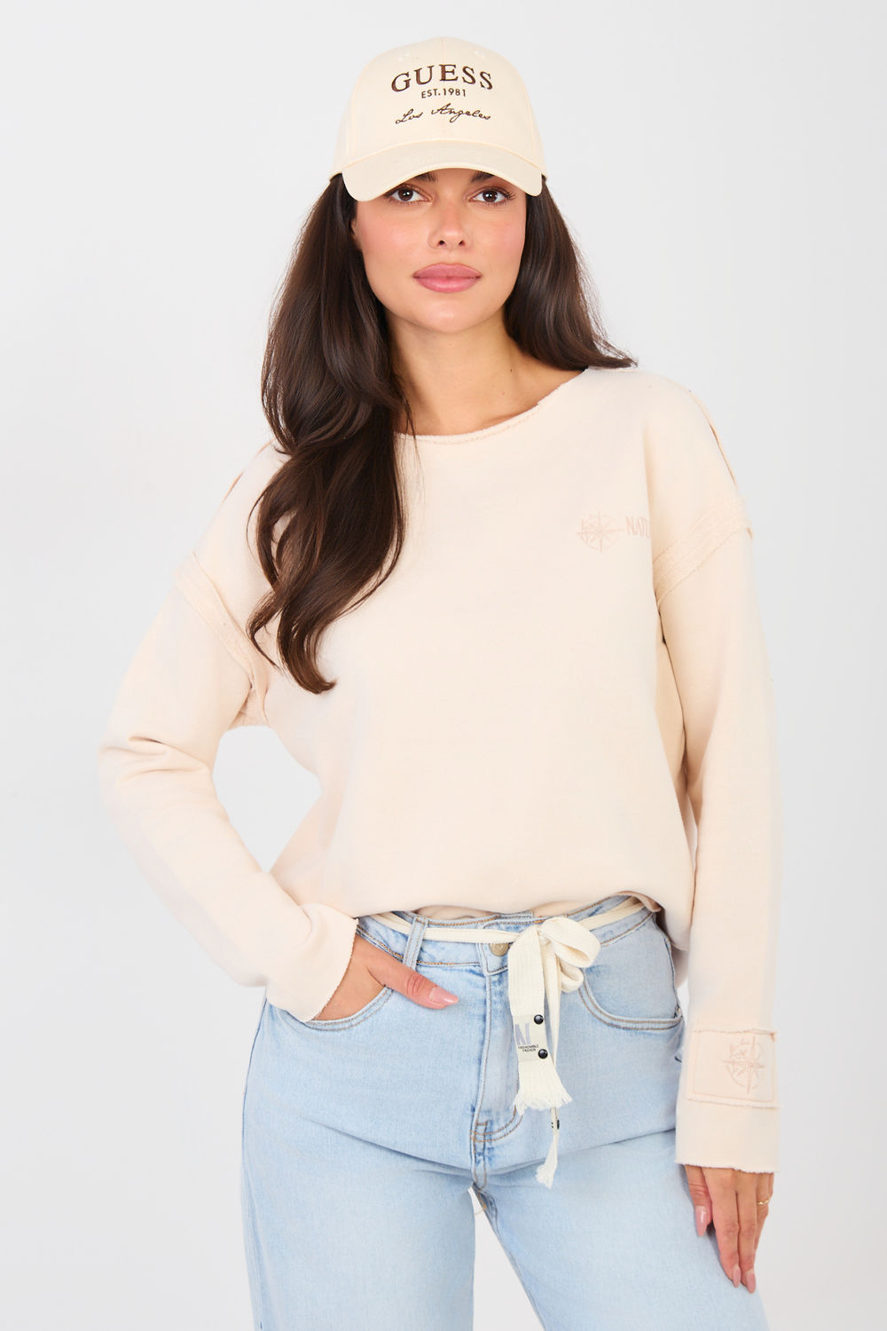 Image of Sweatshirt beige
