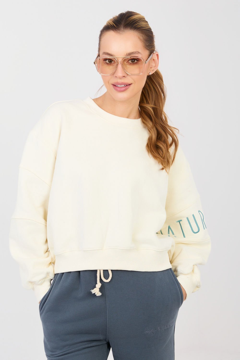 Image of Sweatshirt beige