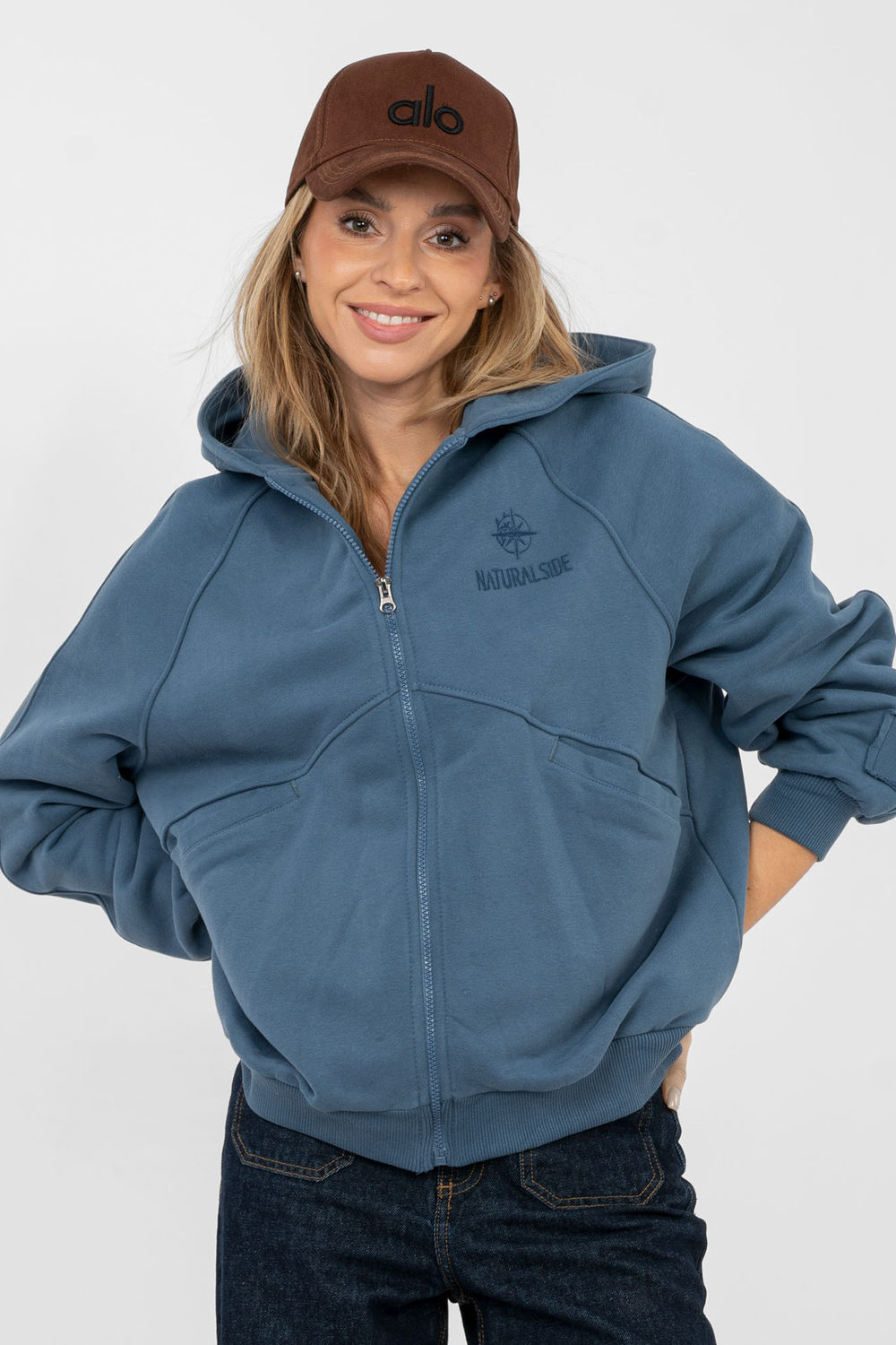 Image of Sweatshirt bleu