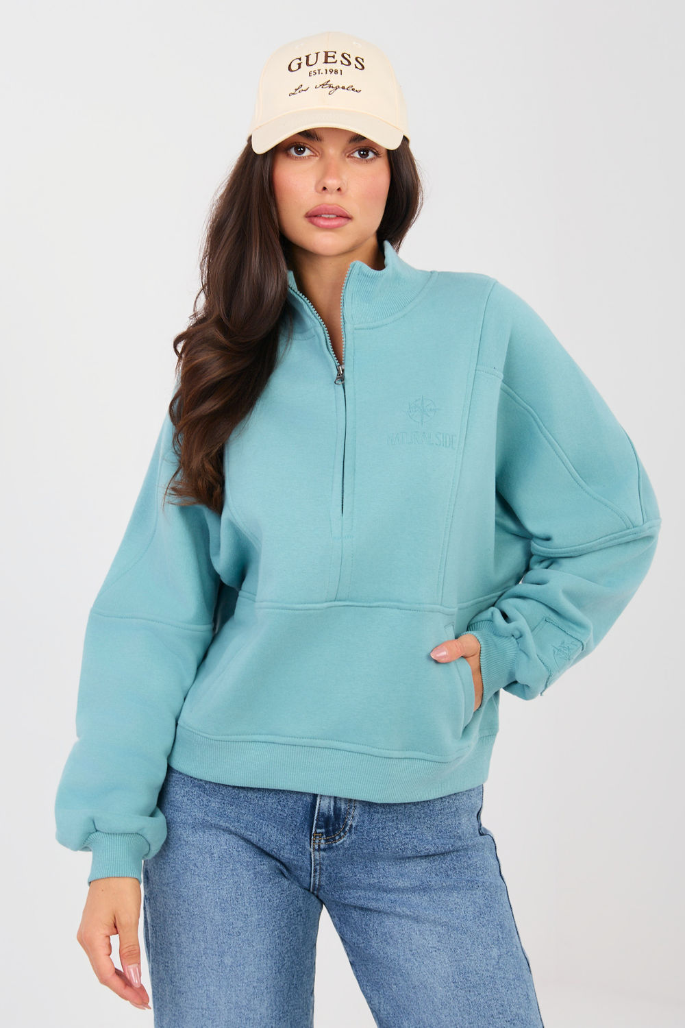 Image of Sweatshirt bleu