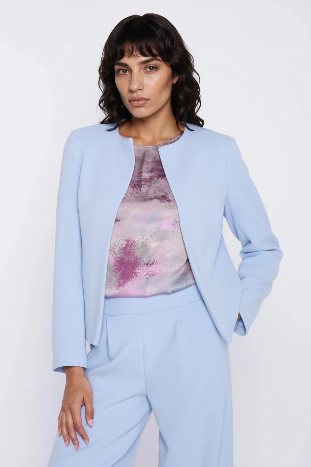 Image of Blazer femme bleu