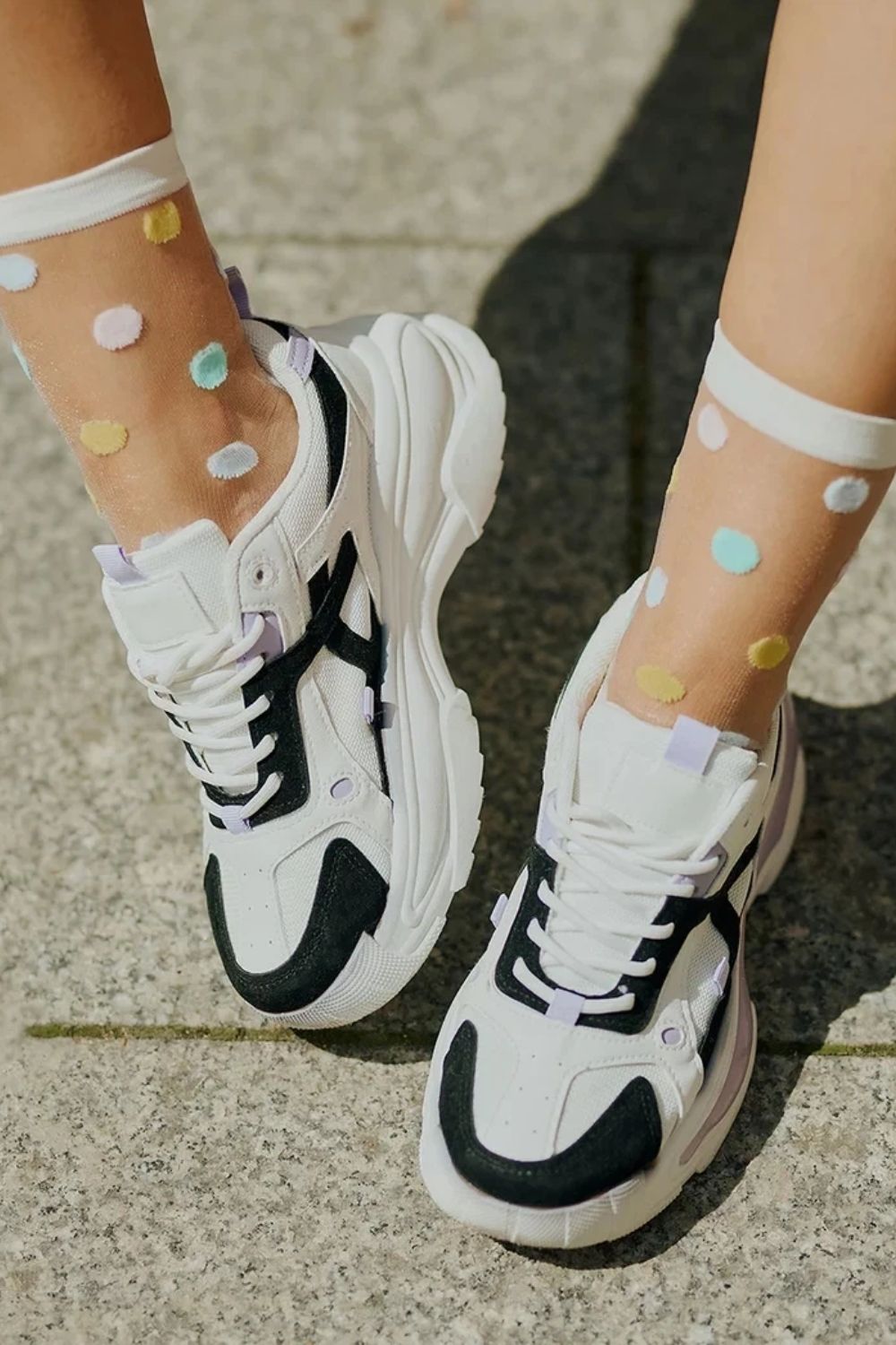 Image of Chaussettes beige