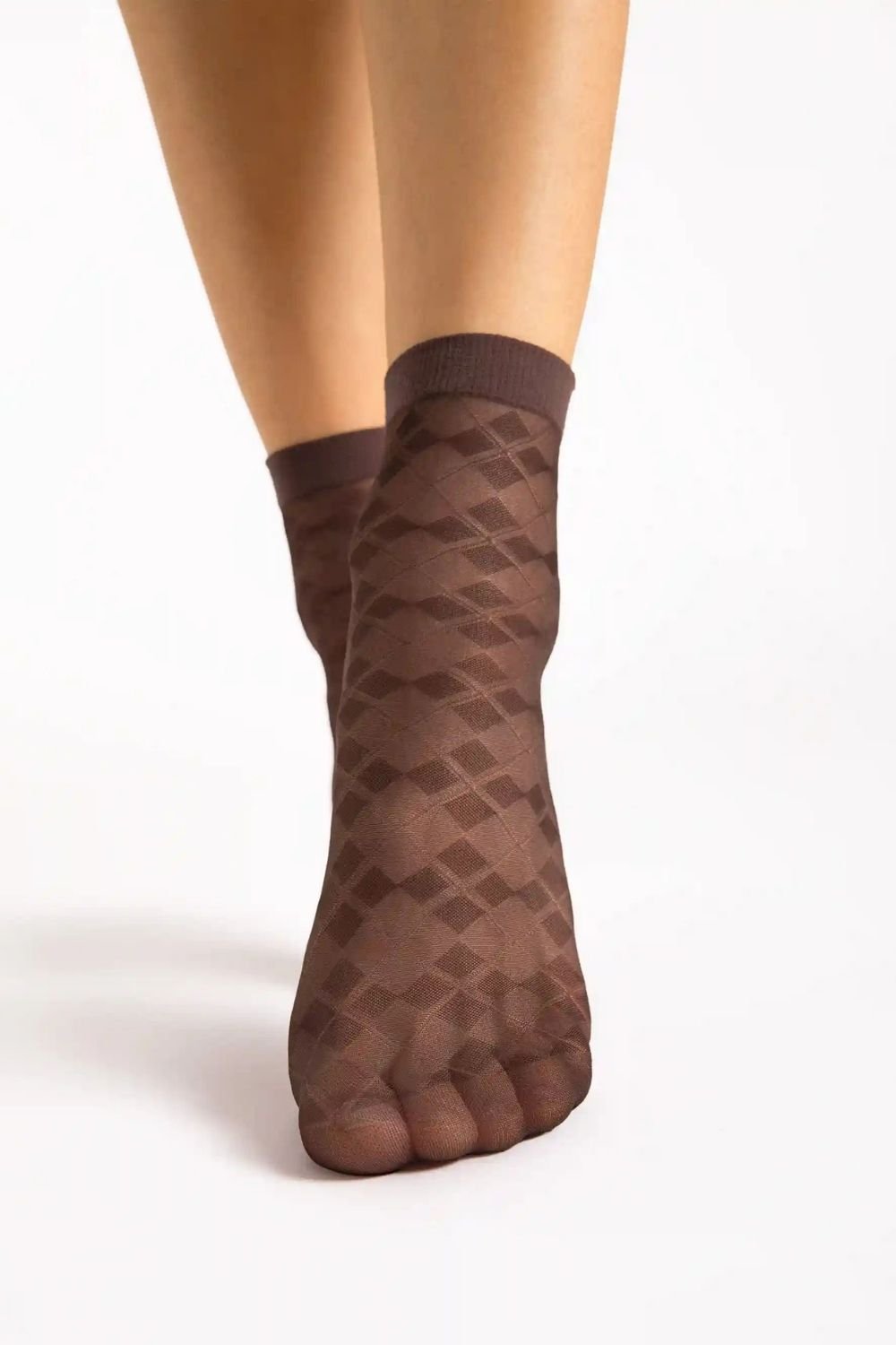 Image of Chaussettes brun