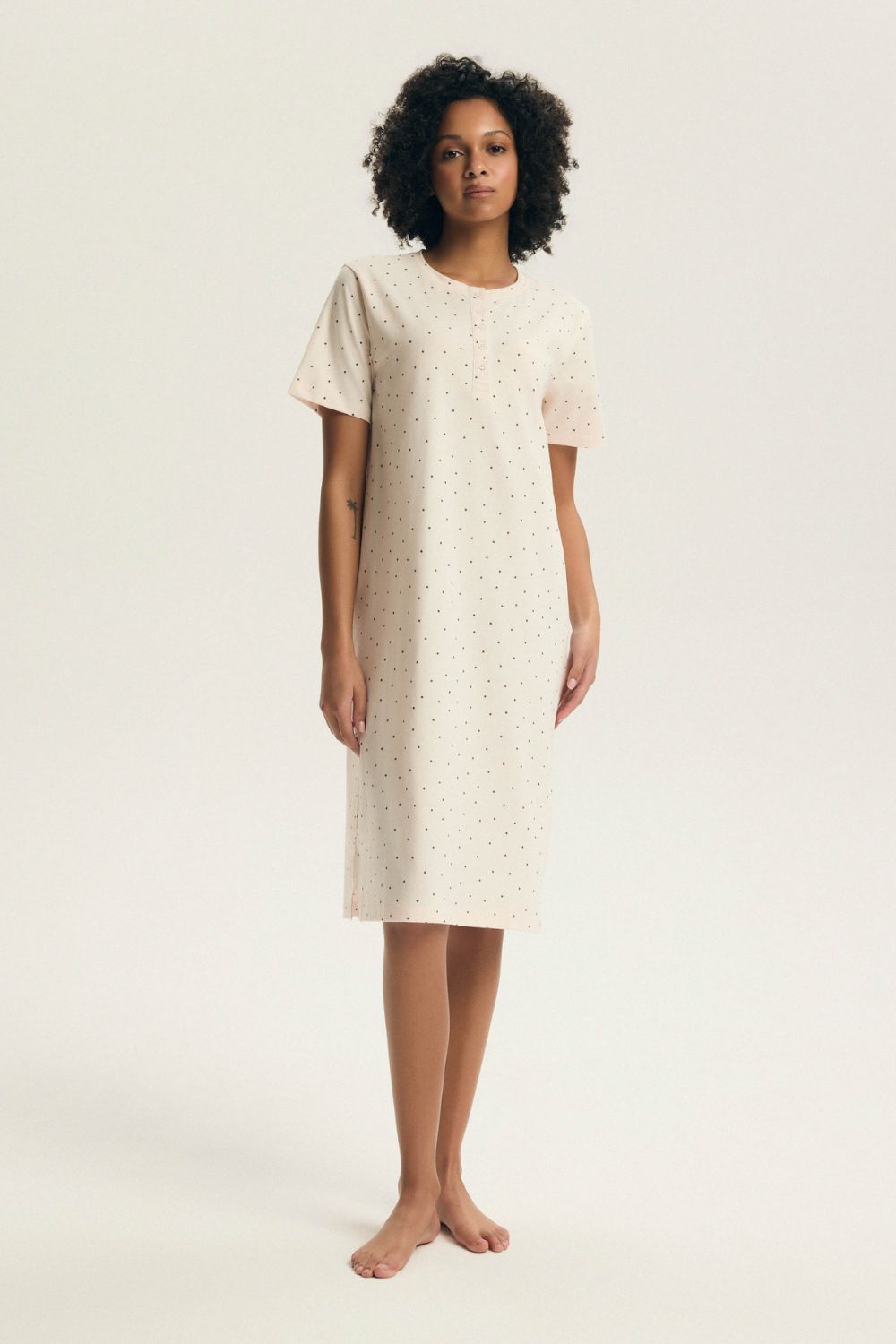 Image of Chemise de nuit rosé