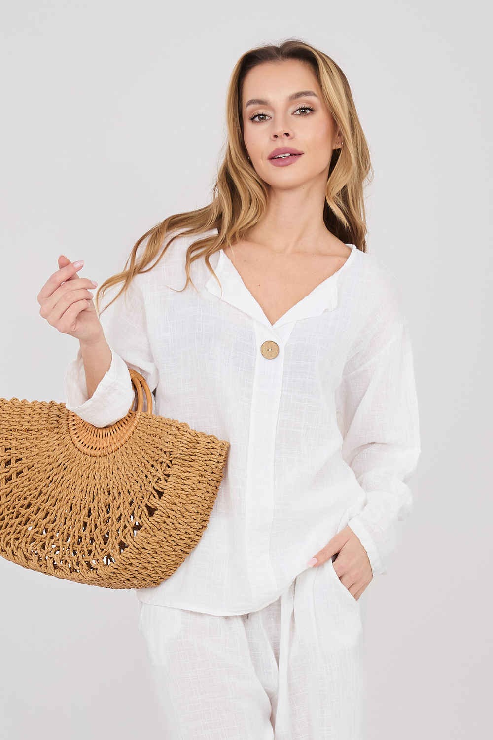 Image of Chemisier beige