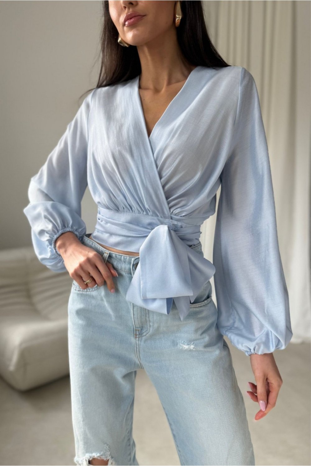 Image of Chemisier bleu