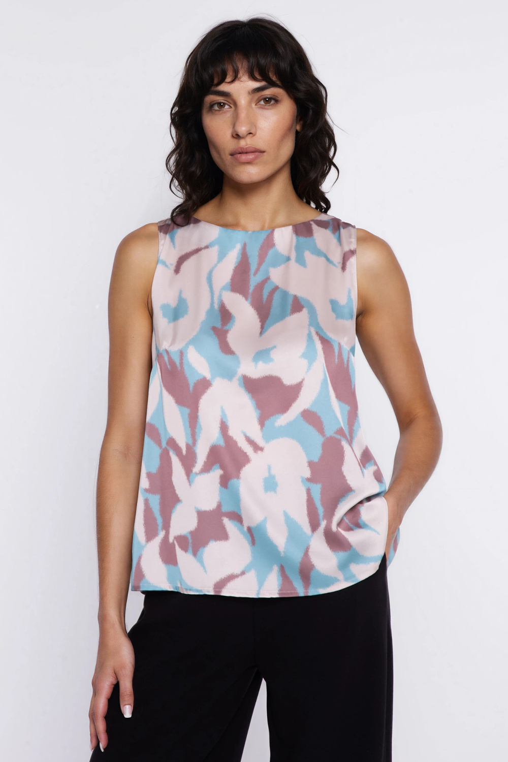 Image of Chemisier multicouleur