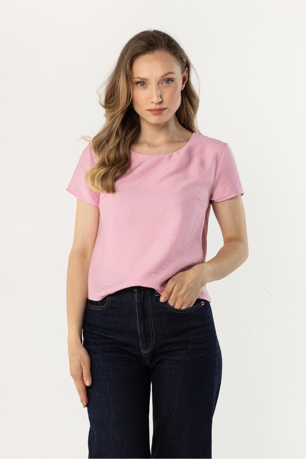 Image of Chemisier rosé