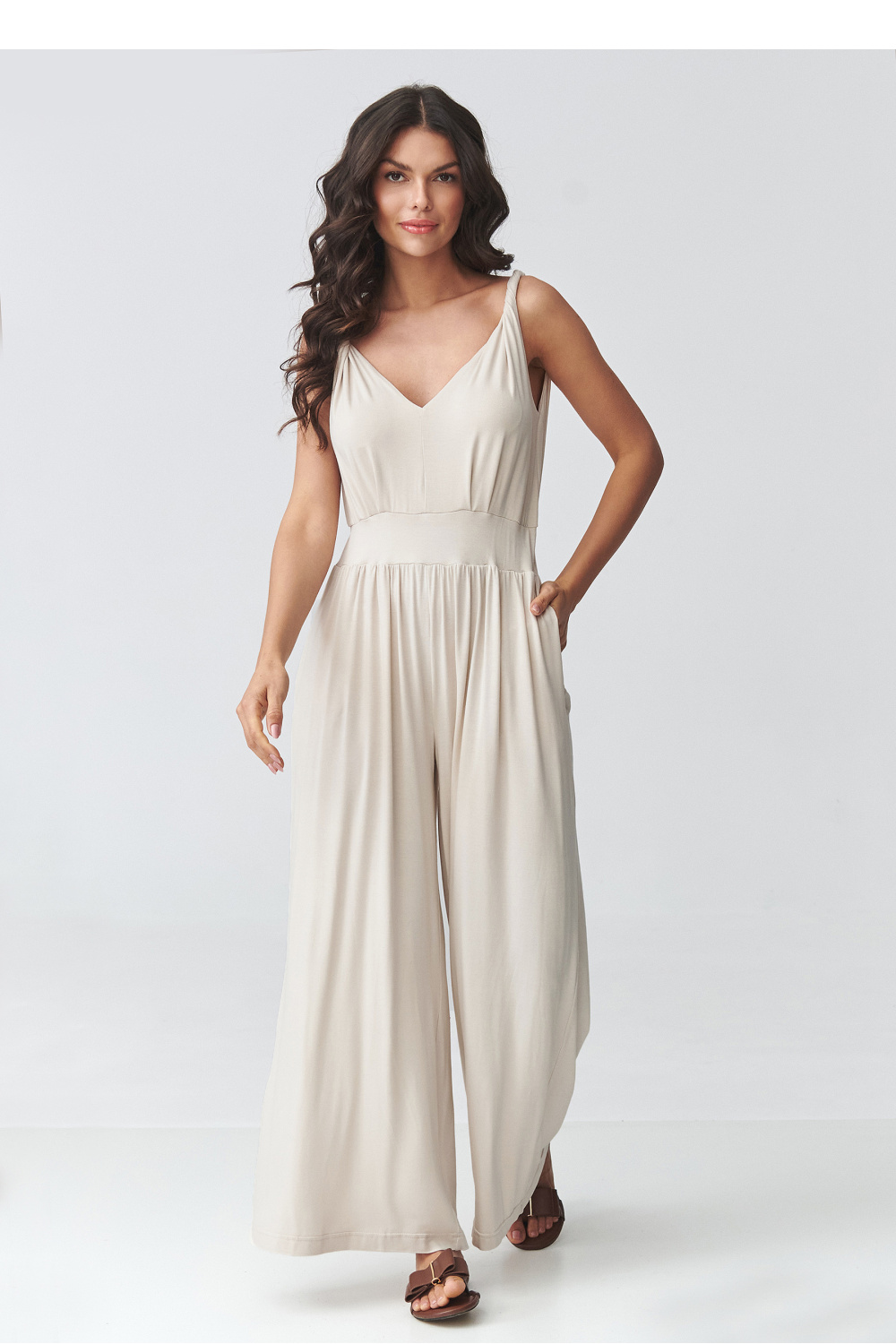 Image of Combinaison beige