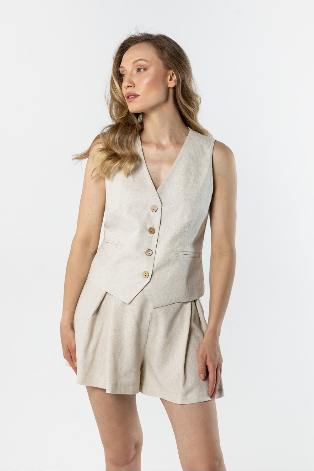 Image of Gilet beige