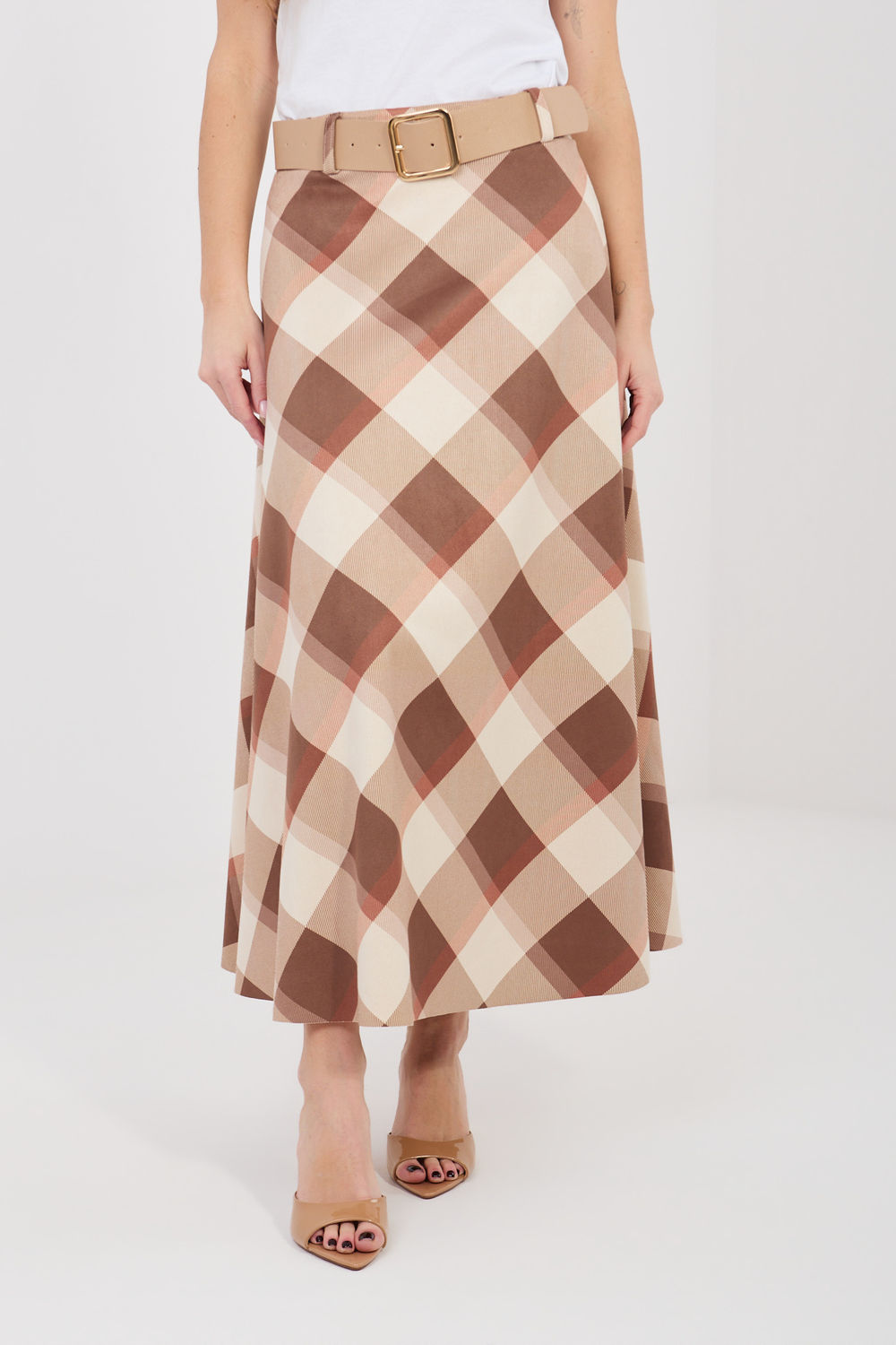 Image of Jupe longue brun