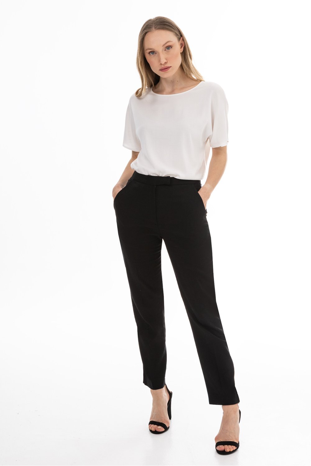 Image of Pantalon femme noir