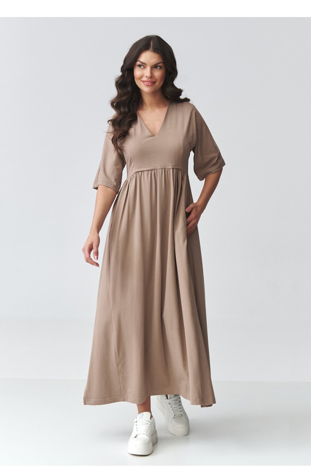 Image of Robe de jour brune