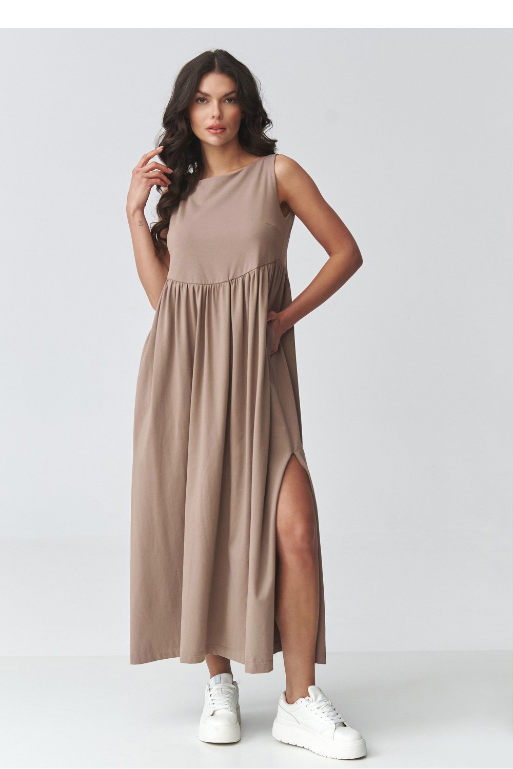 Image of Robe de jour brune