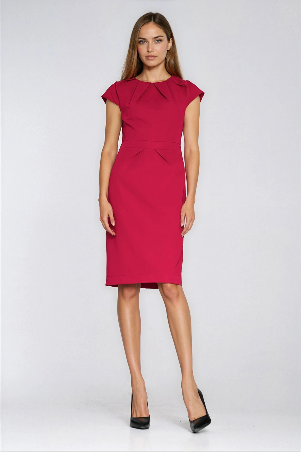 Image of Robe de jour rouge