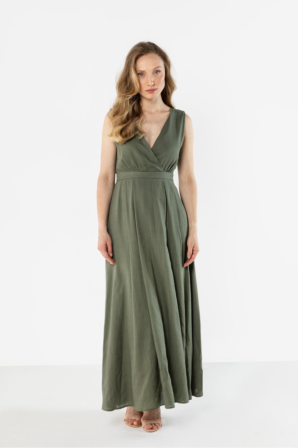 Image of Robe de jour verte