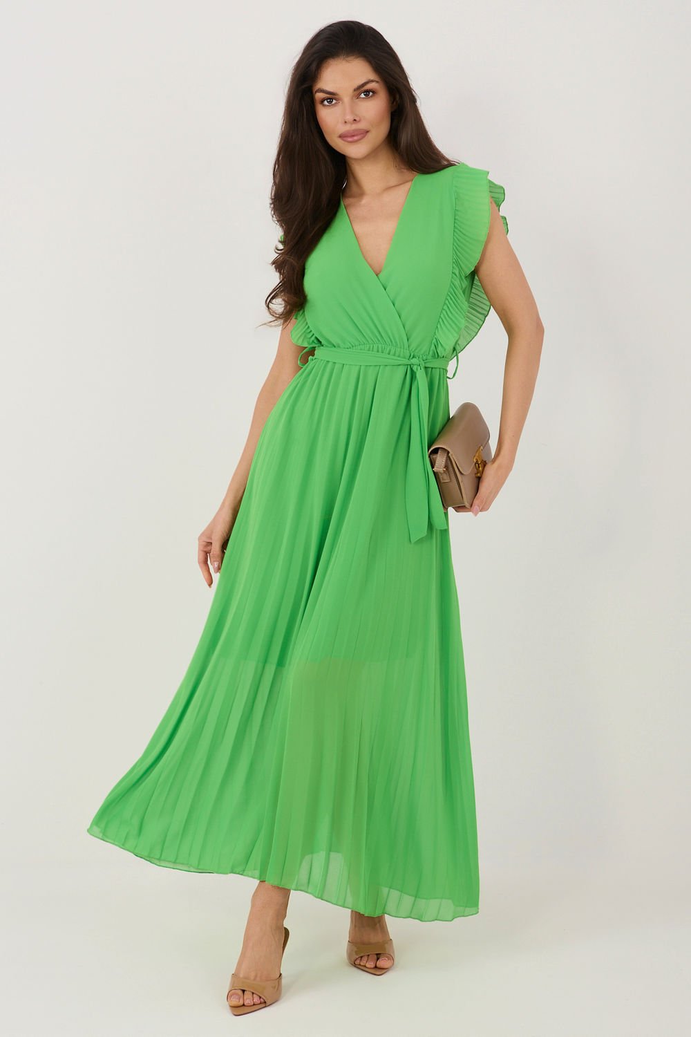 Image of Robe de jour verte