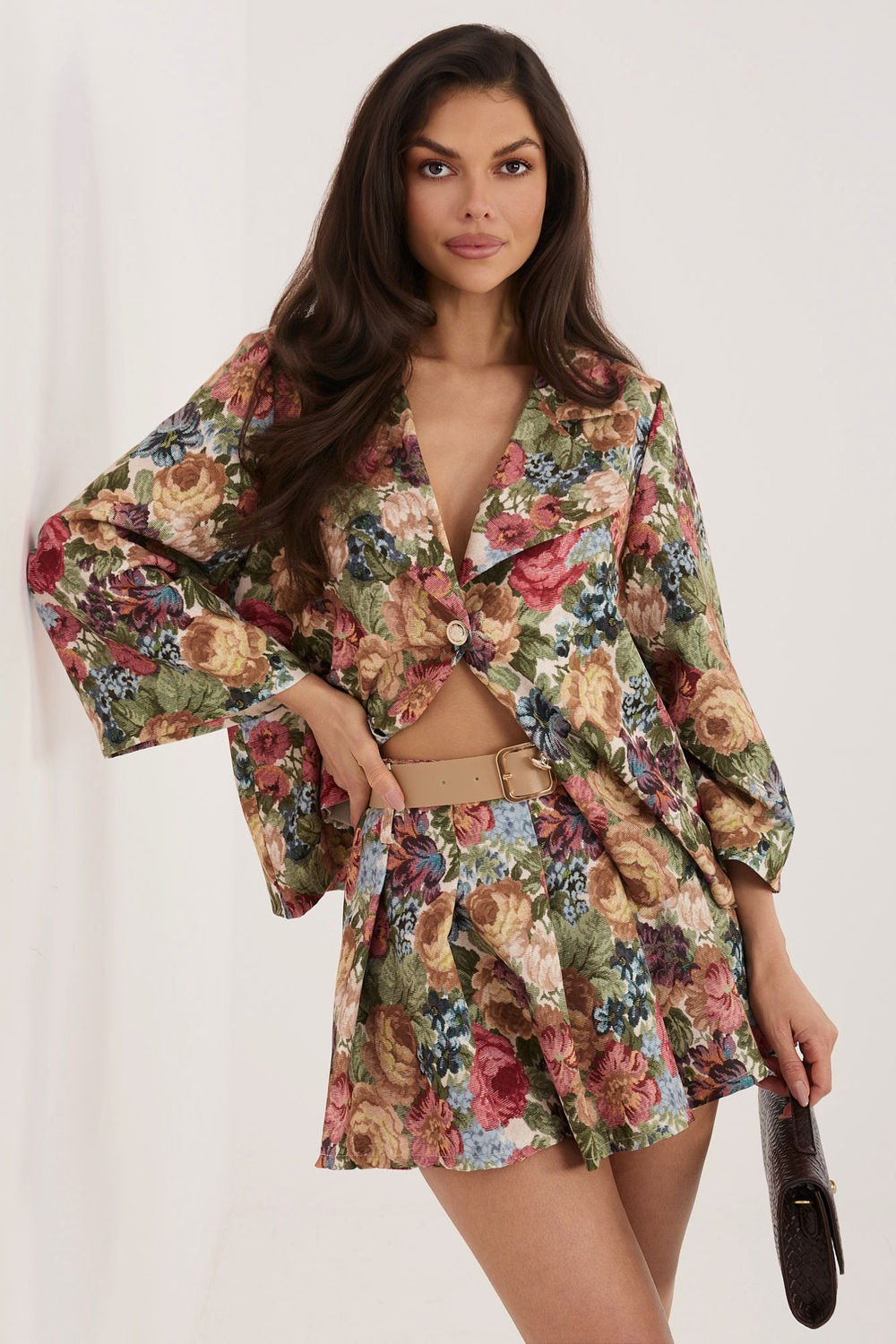 Image of Short-jupe vert