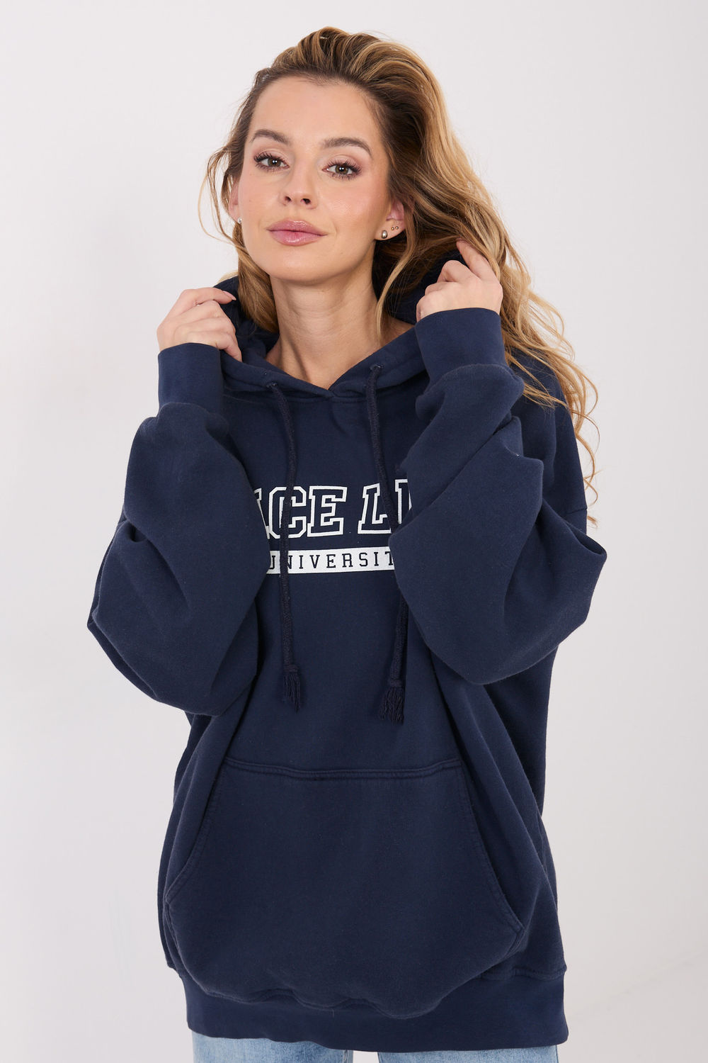 Image of Sweatshirt bleu marine