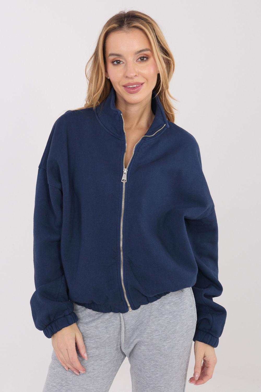 Image of Sweatshirt bleu marine