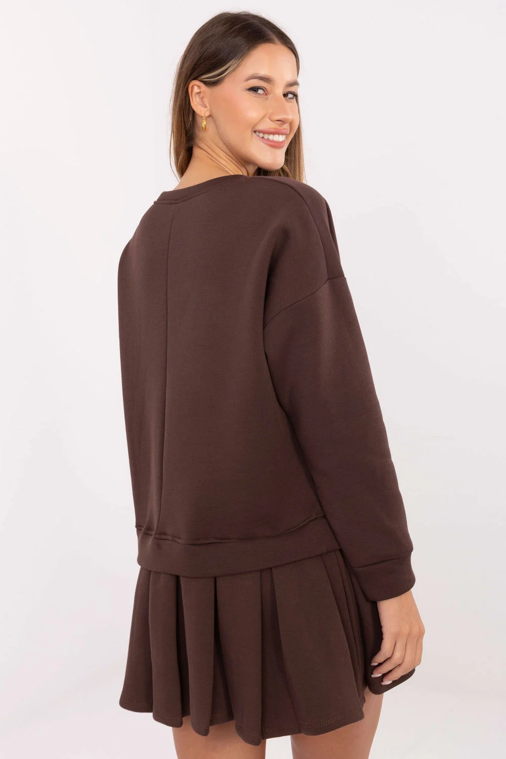Robe de jour brune – Image 3