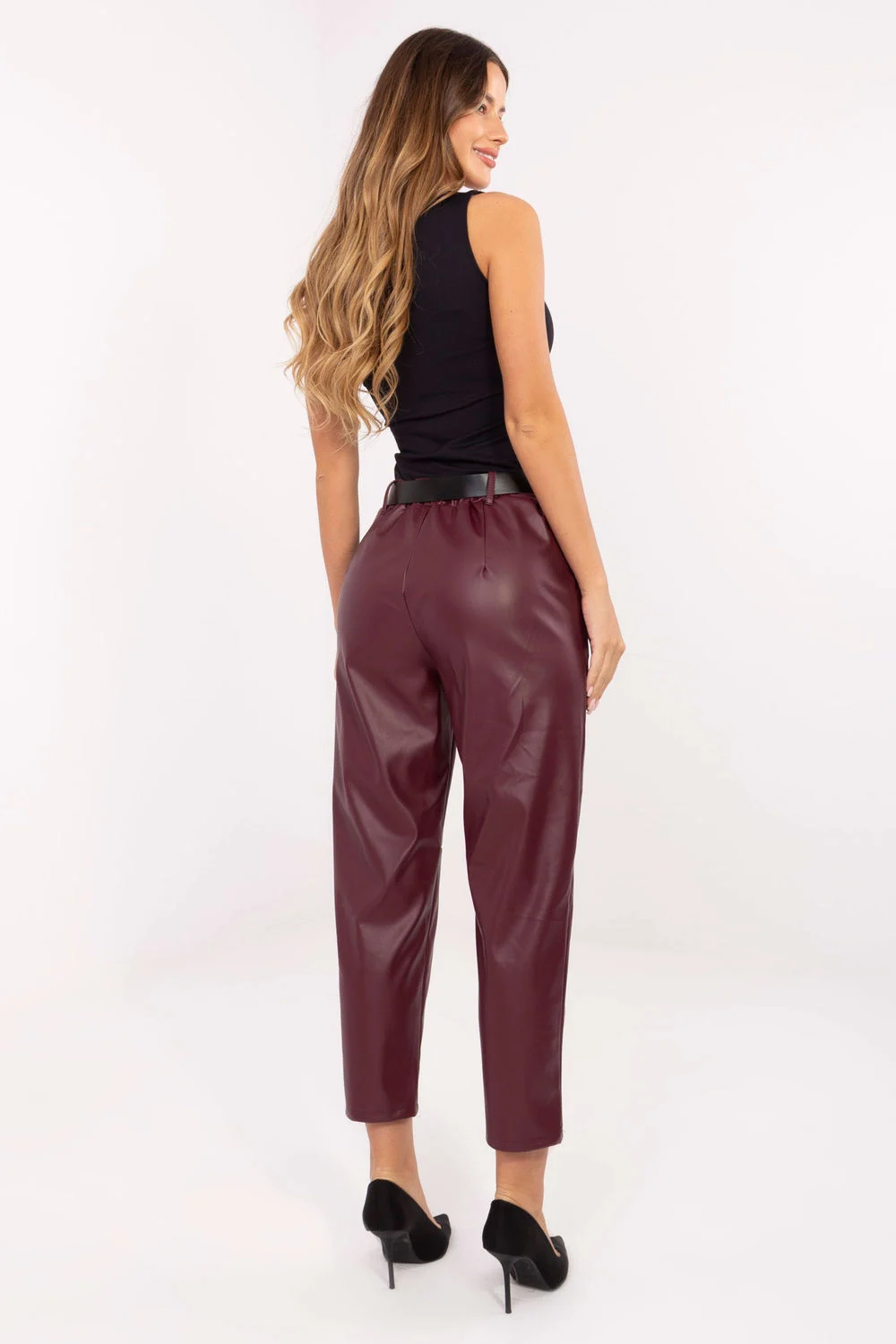 Pantalon femme rouge – Image 3