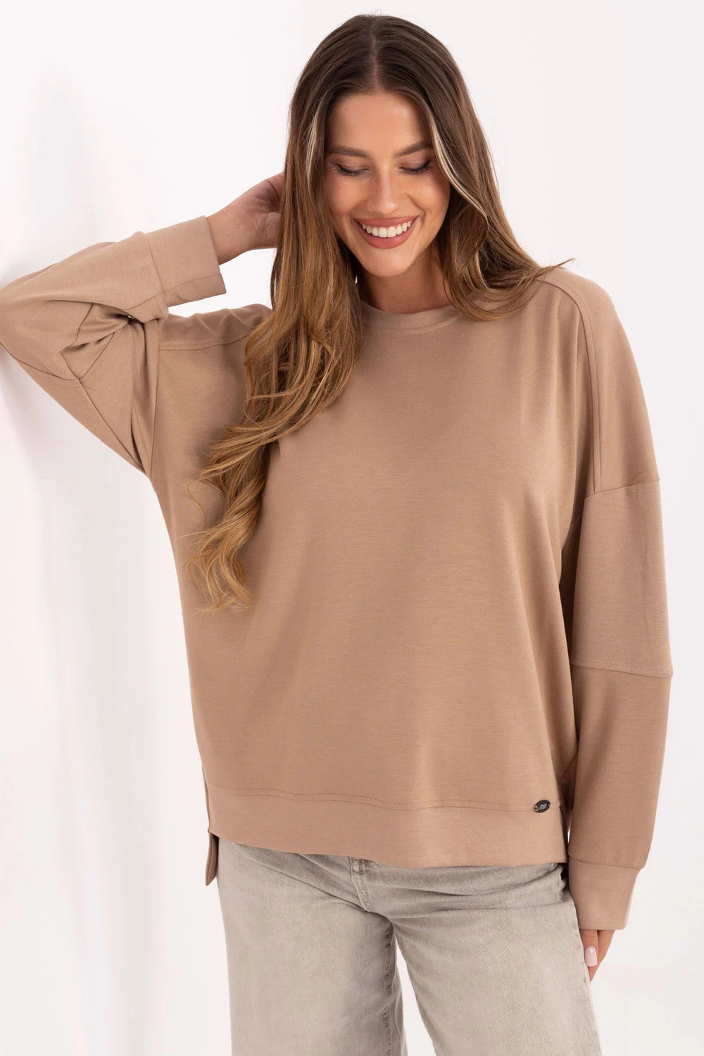 Sweatshirt beige