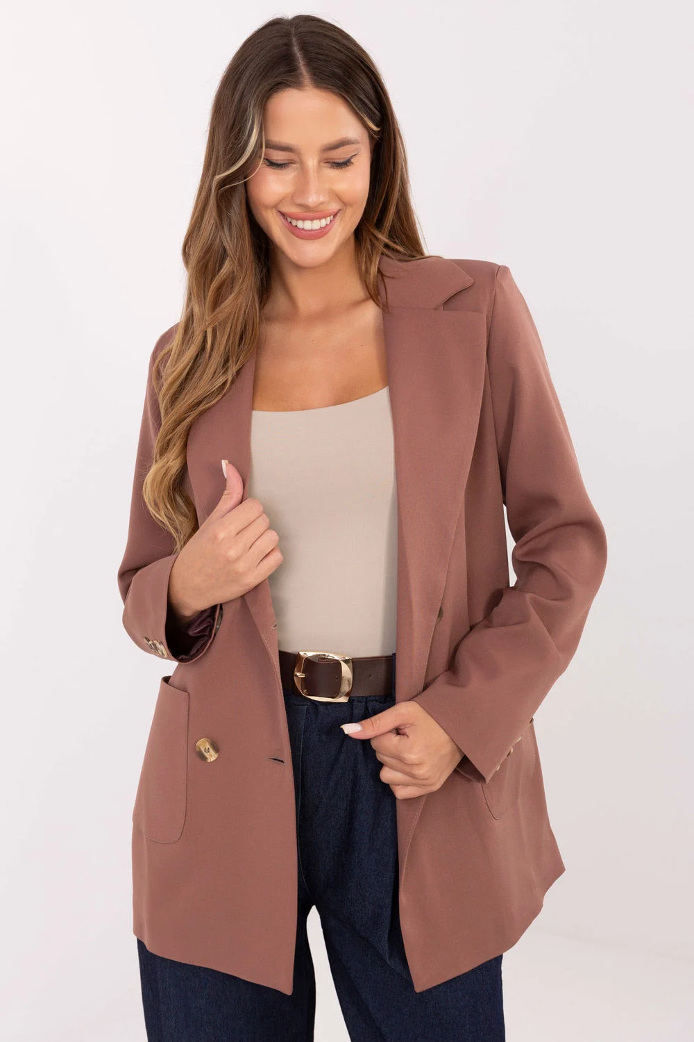 Veste brune