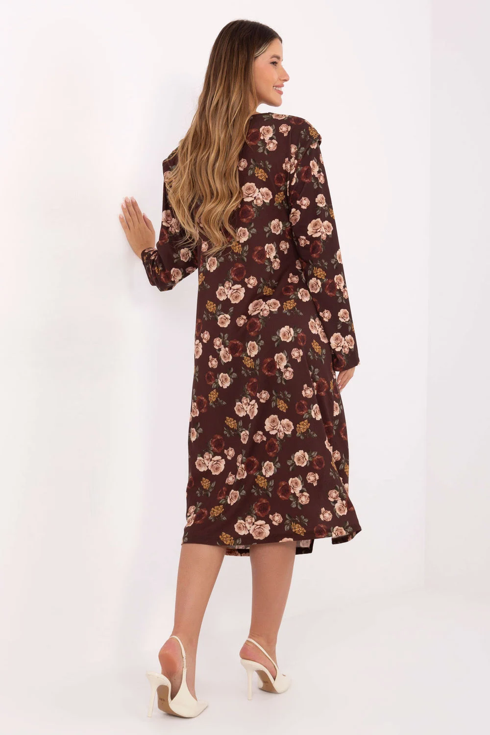 Robe de jour brune – Image 3