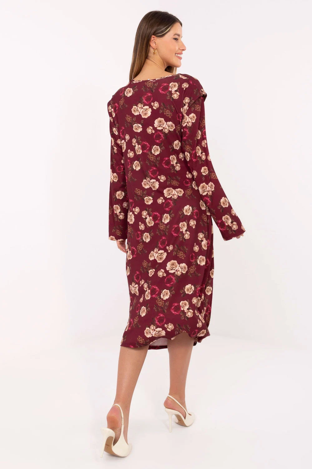 Robe de jour rouge – Image 3