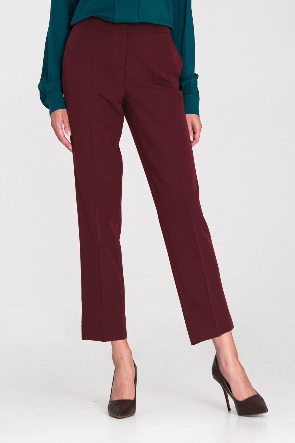 Pantalon femme rouge