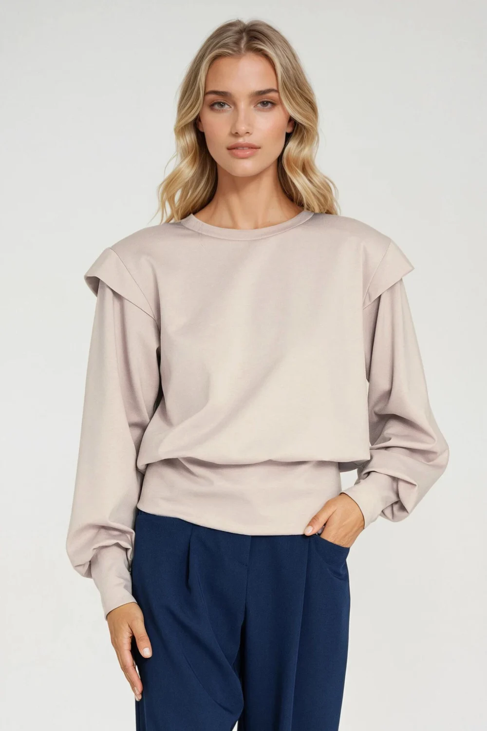Sweatshirt beige