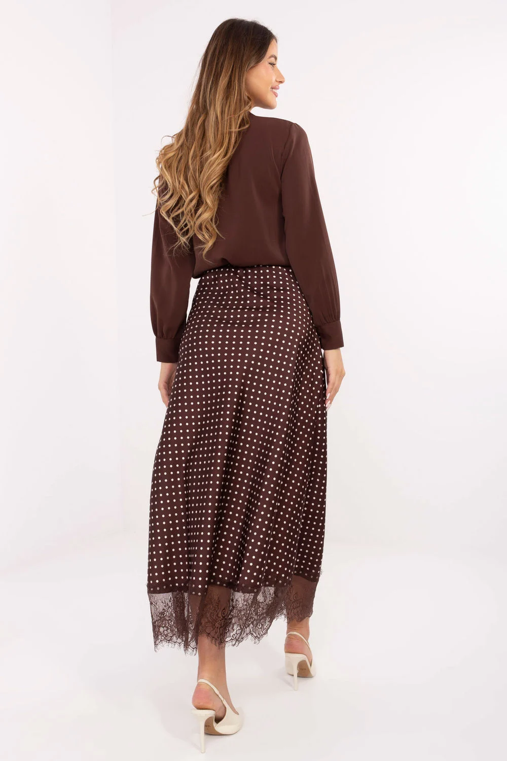 Jupe longue brun – Image 3