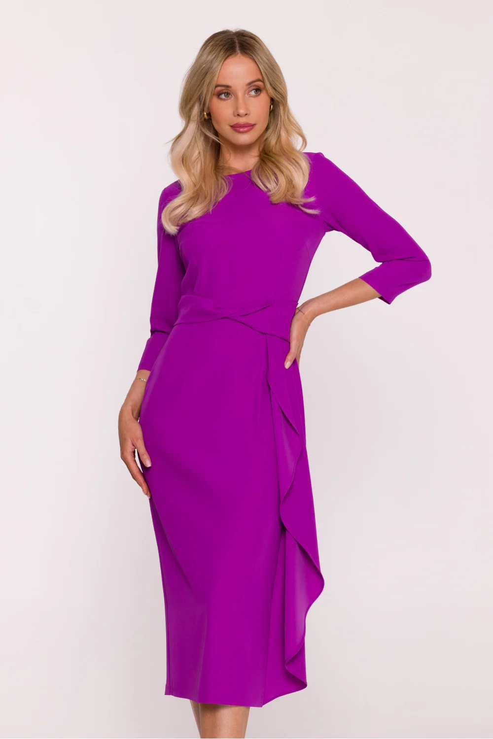 Robe de soirée violette